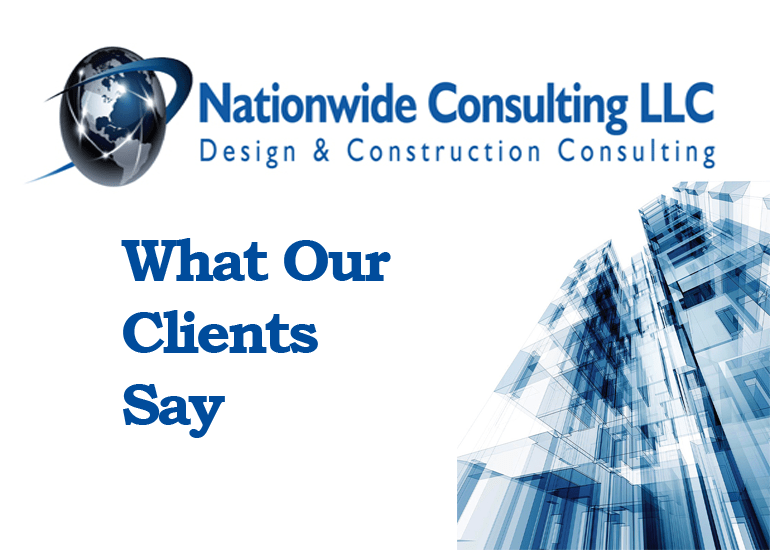 Nationwide Consulting LLC What Our Clients Say